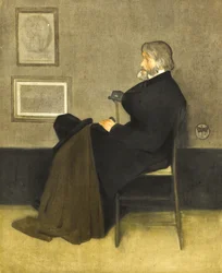 Porträt von Thomas Carlyle, ca. 1880